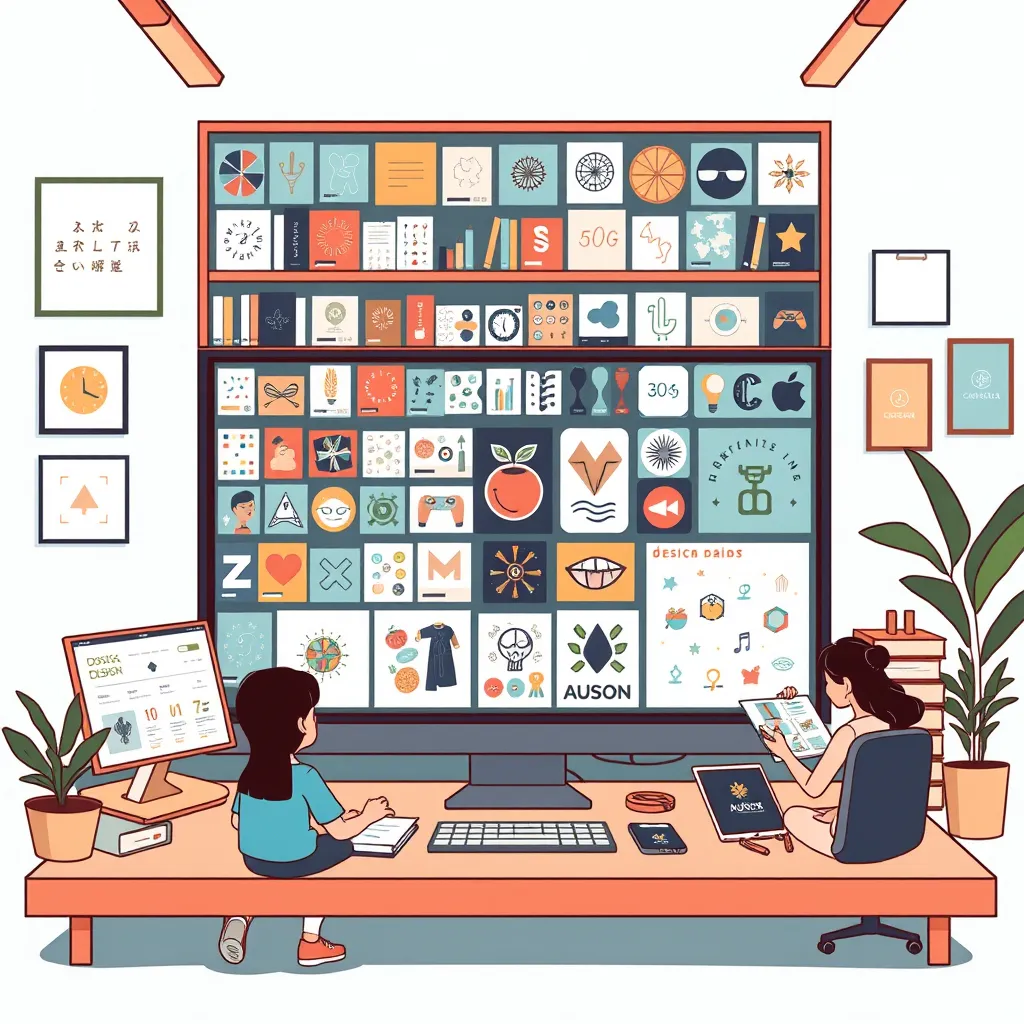 مكتبة تصميمات ضخمة